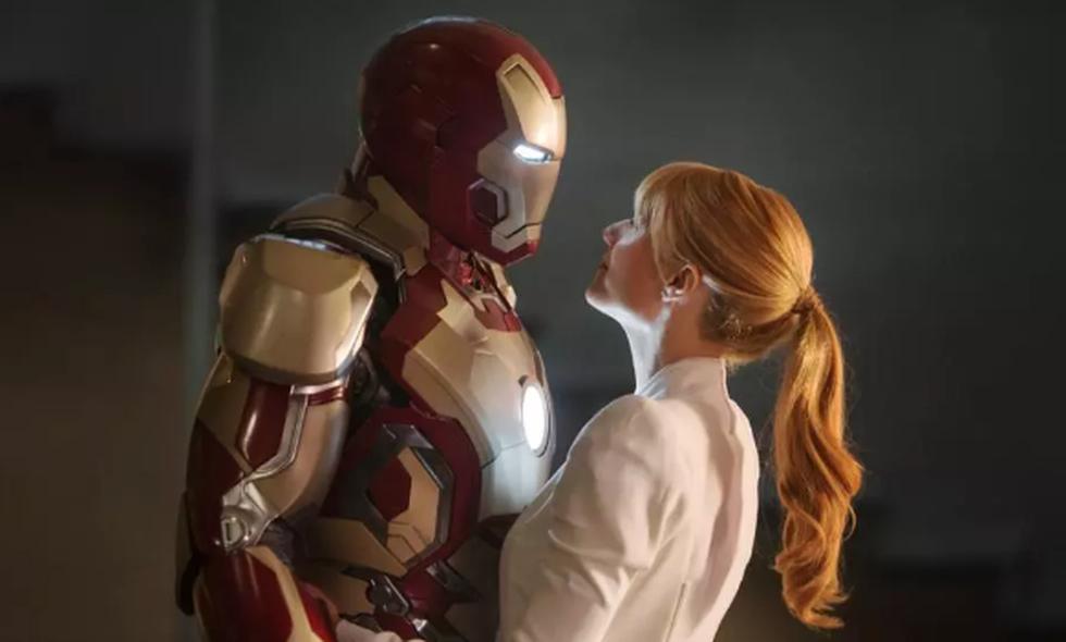 Pepper Pots y Tony Stark de Iron Man