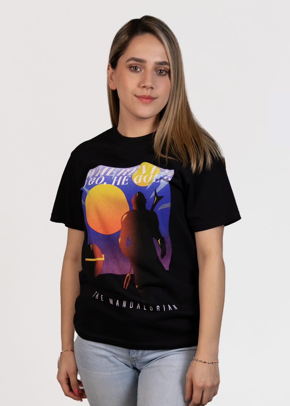 Playera star wars discount mujer